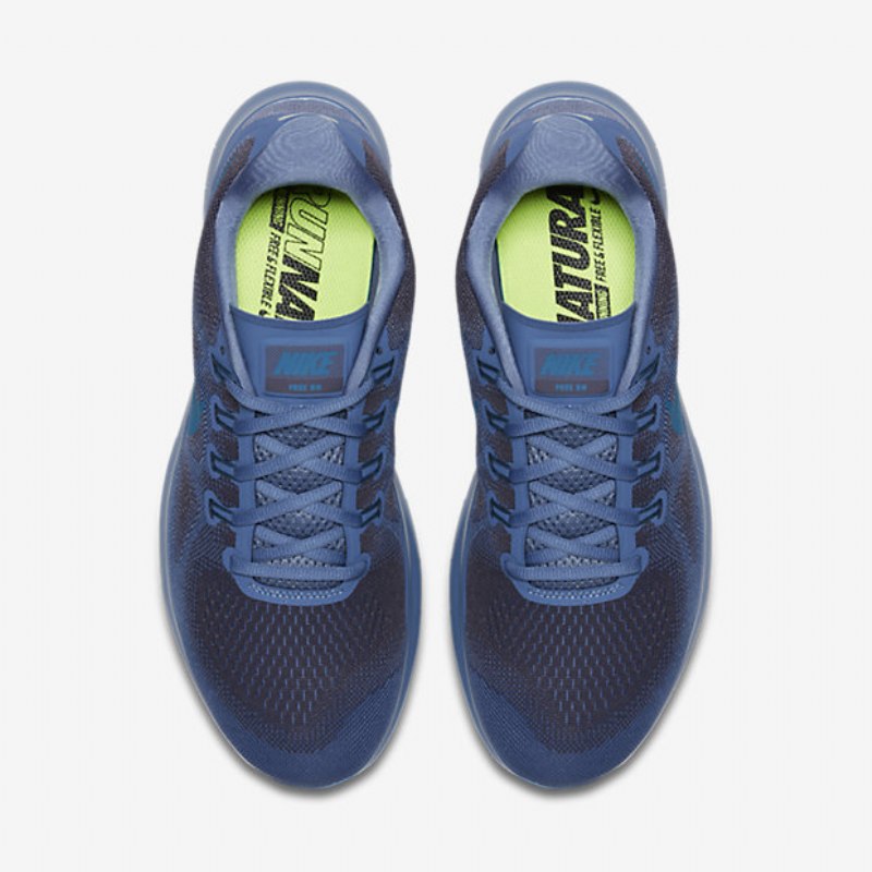 Juoksukengät Nike Free 2017 Miesten Rn Blue Moon Dark Grapes Teollinen