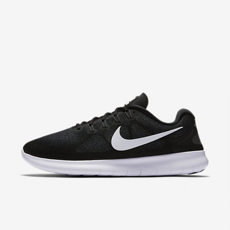 Juoksukengät Nike Free 2017 Miesten Rn Musta Tummanharmaa Antrasiitinvalkoinen