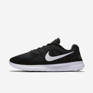 Juoksukengät Nike Free 2017 Miesten Rn Musta Tummanharmaa Antrasiitinvalkoinen