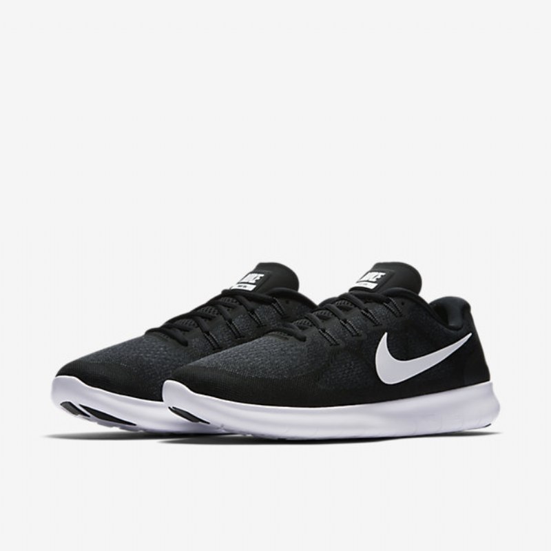 Juoksukengät Nike Free 2017 Miesten Rn Musta Tummanharmaa Antrasiitinvalkoinen