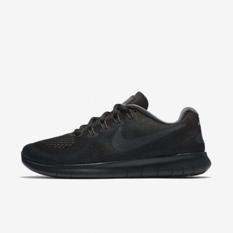 Juoksukengät Nike Free 2017 Naisten Rn Musta Tummanharmaa Viileänharmaa Antrasiitti