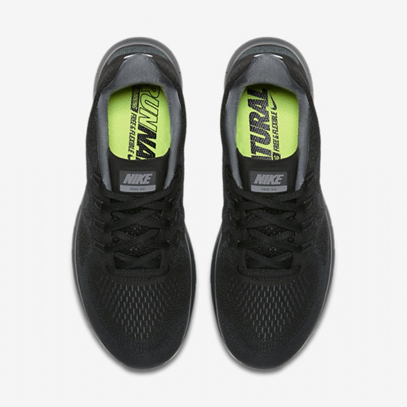 Juoksukengät Nike Free 2017 Naisten Rn Musta Tummanharmaa Viileänharmaa Antrasiitti