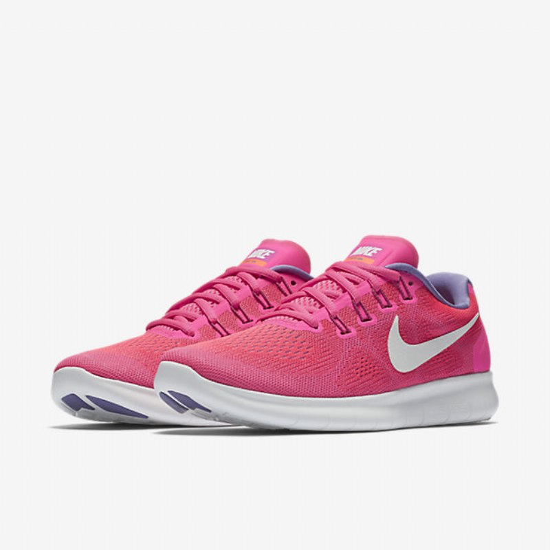 Juoksukengät Nike Free 2017 Naisten Rn Rose Juoksija Pink Explosion Kirkas Mango Luonnonvalkoinen