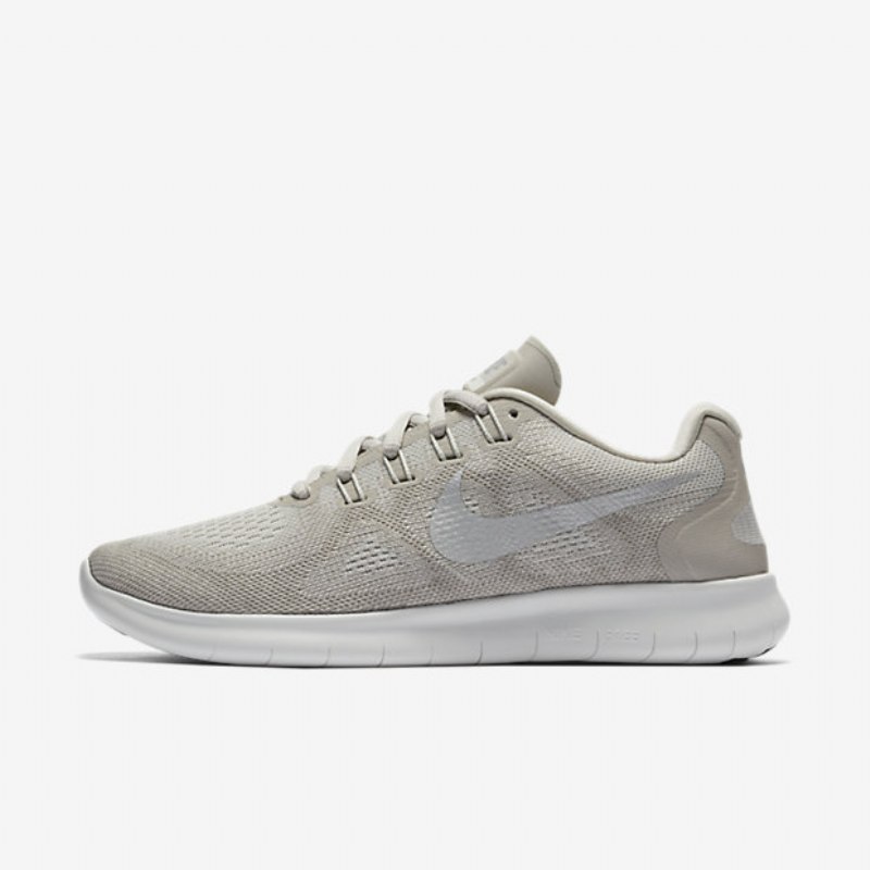 Juoksukengät Nike Free 2017 Naisten Rn Sailing Vaaleanharmaa Summit Valkoinen Metallinen Hopea