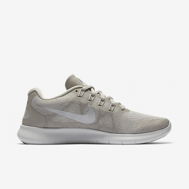 Juoksukengät Nike Free 2017 Naisten Rn Sailing Vaaleanharmaa Summit Valkoinen Metallinen Hopea