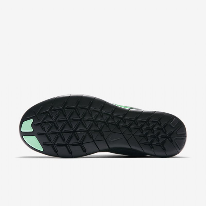 Juoksukengät Nike Free 2017 Naisten Rn Solstice Musta Vihreä Kiiltävä