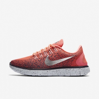 Juoksukengät Nike Free Rn Distance Shield Naisten Kirkas Mango Nuance Violetti Purppura Dynasty Hopea Metallinen