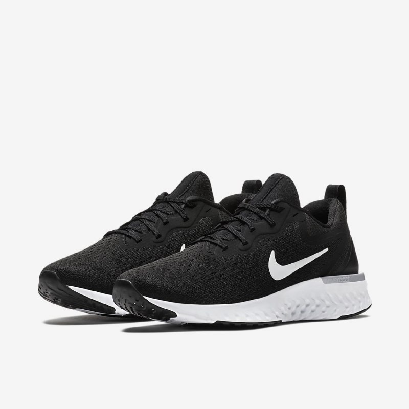 Juoksukengät Nike Naisten React Odyssey Musta Harmaa Wolf Tummanharmaa Valkoinen
