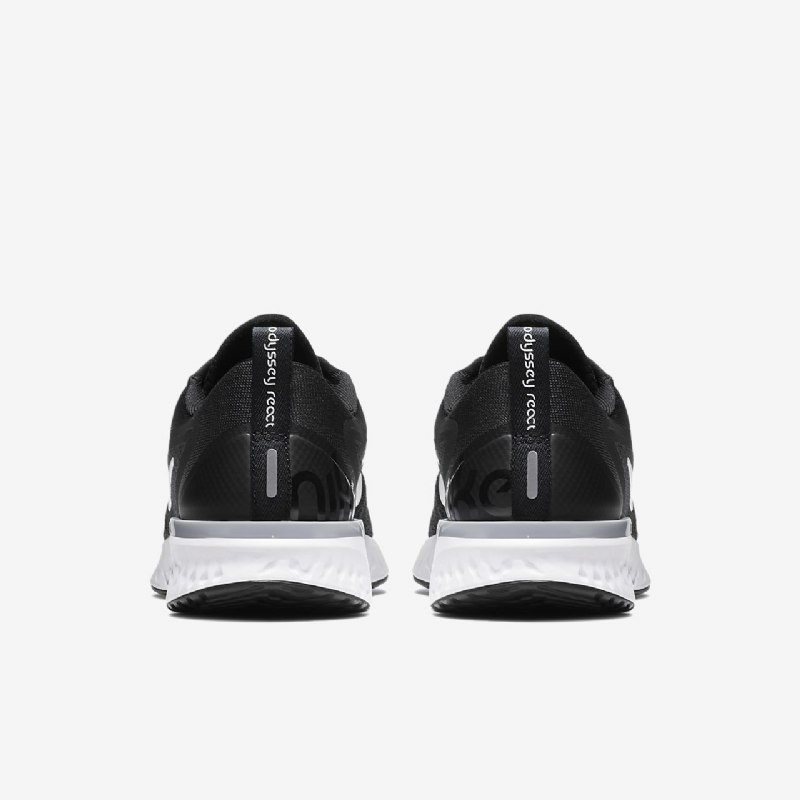 Juoksukengät Nike Naisten React Odyssey Musta Harmaa Wolf Tummanharmaa Valkoinen