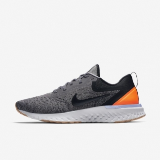 Juoksukengät Nike Naisten React Odyssey Smoke Gun Twilight Pulse Harmaa Laaja Musta