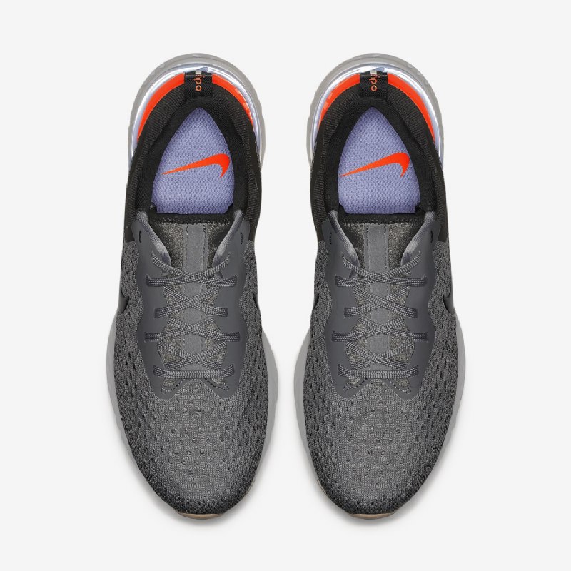 Juoksukengät Nike Naisten React Odyssey Smoke Gun Twilight Pulse Harmaa Laaja Musta