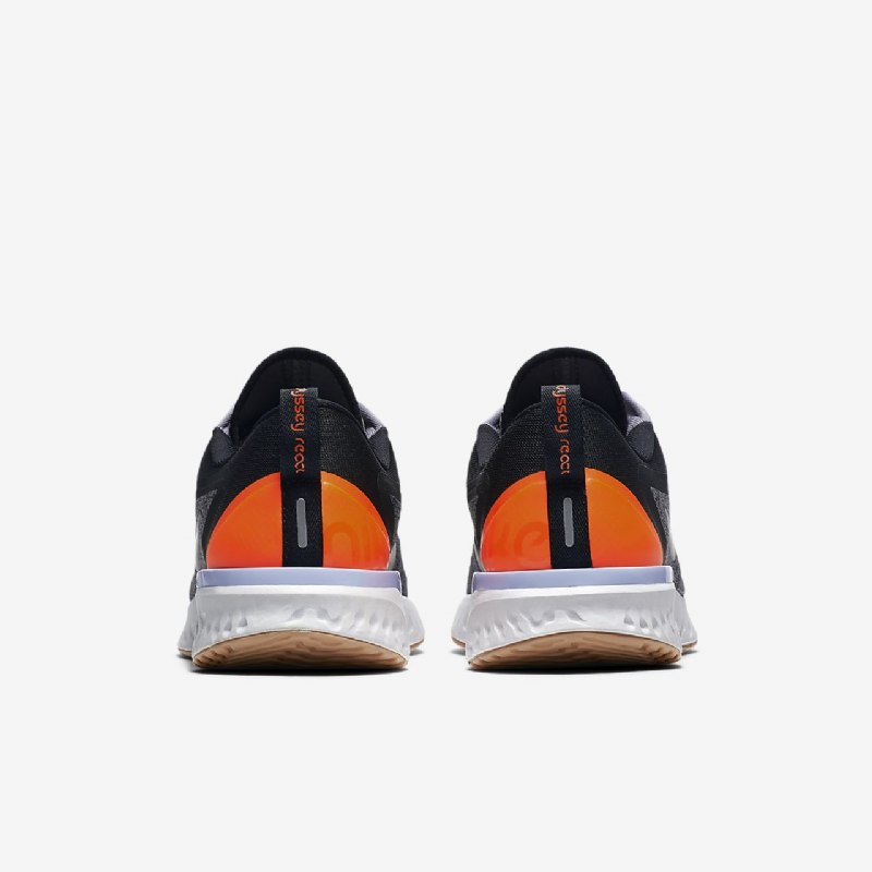 Juoksukengät Nike Naisten React Odyssey Smoke Gun Twilight Pulse Harmaa Laaja Musta
