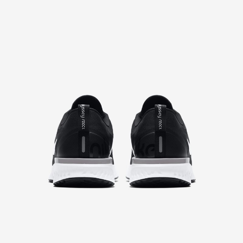 Juoksukengät Nike Odyssey Miesten React Musta Harmaa Wolf Tummanharmaa Valkoinen