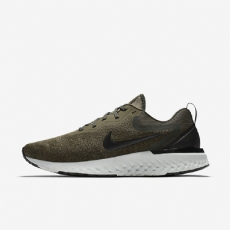 Juoksukengät Nike Odyssey Miesten React Olive Medium Sequoia Silver Clear Black