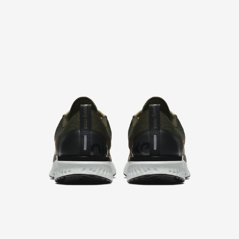Juoksukengät Nike Odyssey Miesten React Olive Medium Sequoia Silver Clear Black