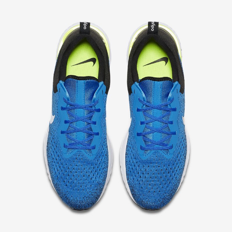 Juoksukengät Nike Odyssey Miesten React Photo Sininen Musta Volt Glow White