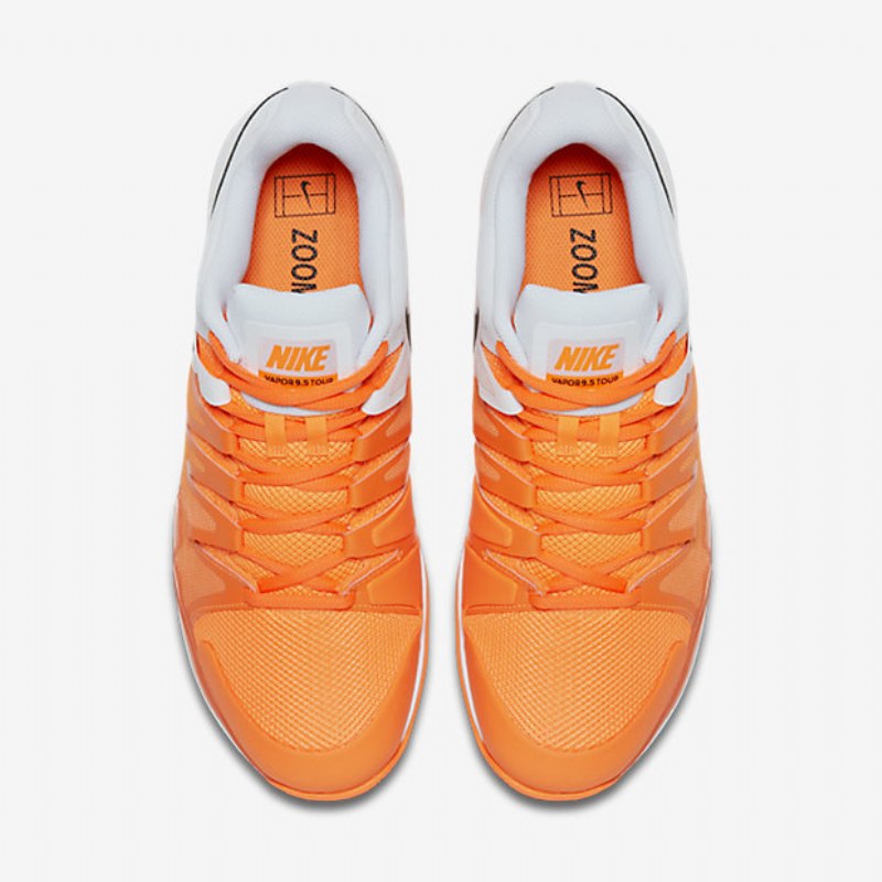 Juoksukengät Nikecourt 9.5 Zoom Vapor Tour Miesten Pie Valkoinen Musta