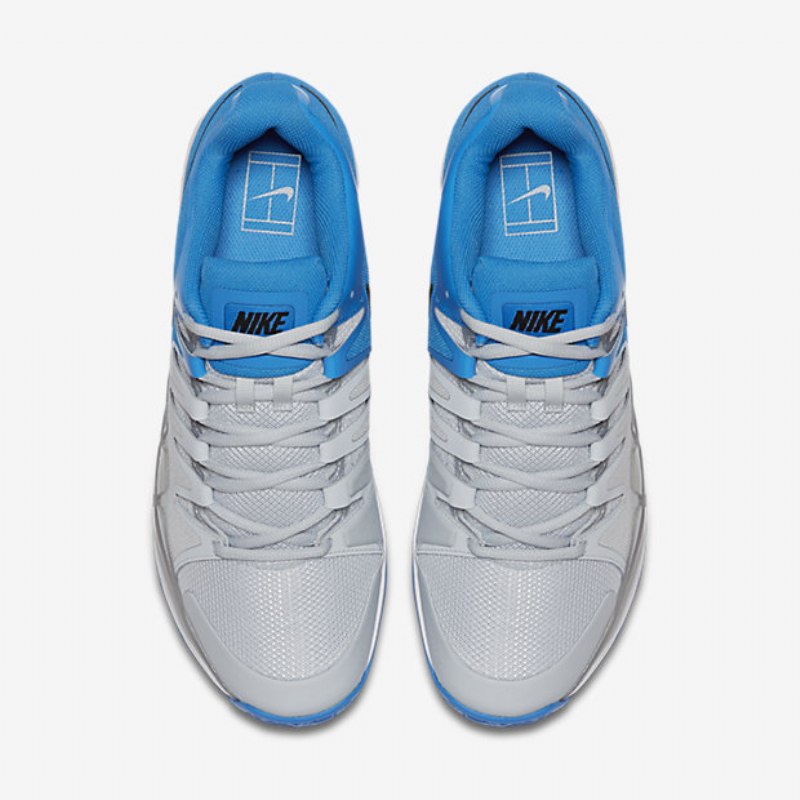 Juoksukengät Nikecourt 9.5 Zoom Vapor Tour Miesten Vaaleansininen Valokuva Pure Platinum White Black