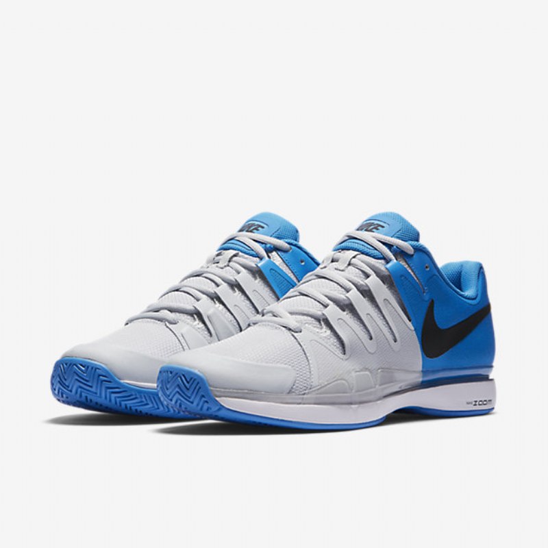 Juoksukengät Nikecourt 9.5 Zoom Vapor Tour Miesten Vaaleansininen Valokuva Pure Platinum White Black