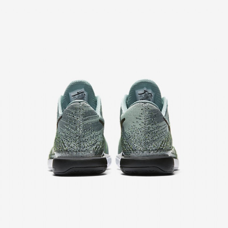 Juoksukengät Zoom Vapor Nikecourt Flyknit Hard Court Miesten Canon Electric Green Emali Musta