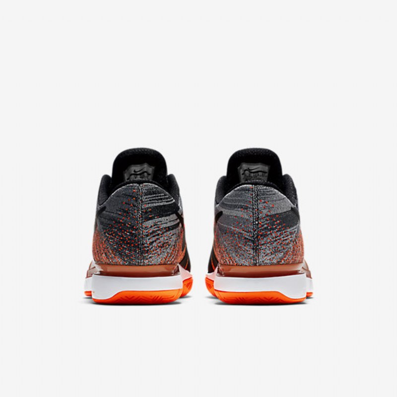 Juoksukengät Zoom Vapor Nikecourt Flyknit Hard Court Miesten Musta Kirpeä Valkoinen