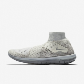 Kilpailukengät Nikelab Free Rn Motion Flyknit Naisten Sailing Dark Maple Light Bone Heijastava Hopea