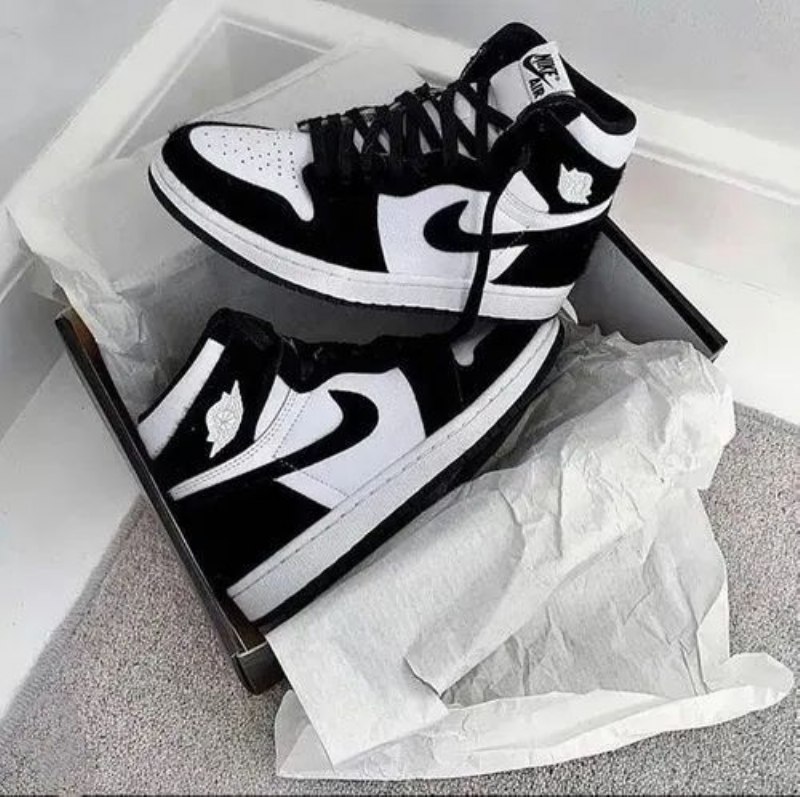 Kopio Air Jordan 1 Retro High Og Panda Twist