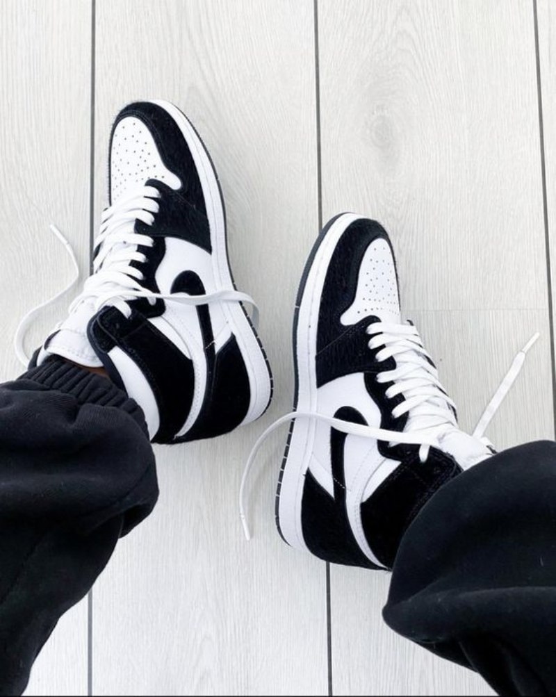 Kopio Air Jordan 1 Retro High Og Panda Twist