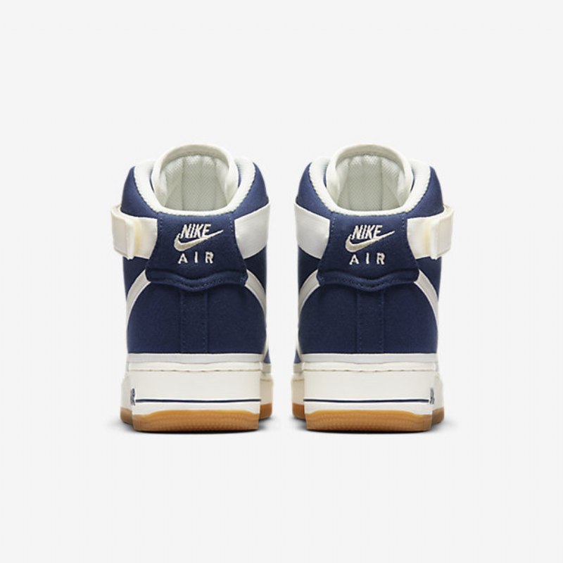 Nike Air Force 1 07 Miesten High Lv8 Binary Blue Black Gum Vaaleanruskea Purje