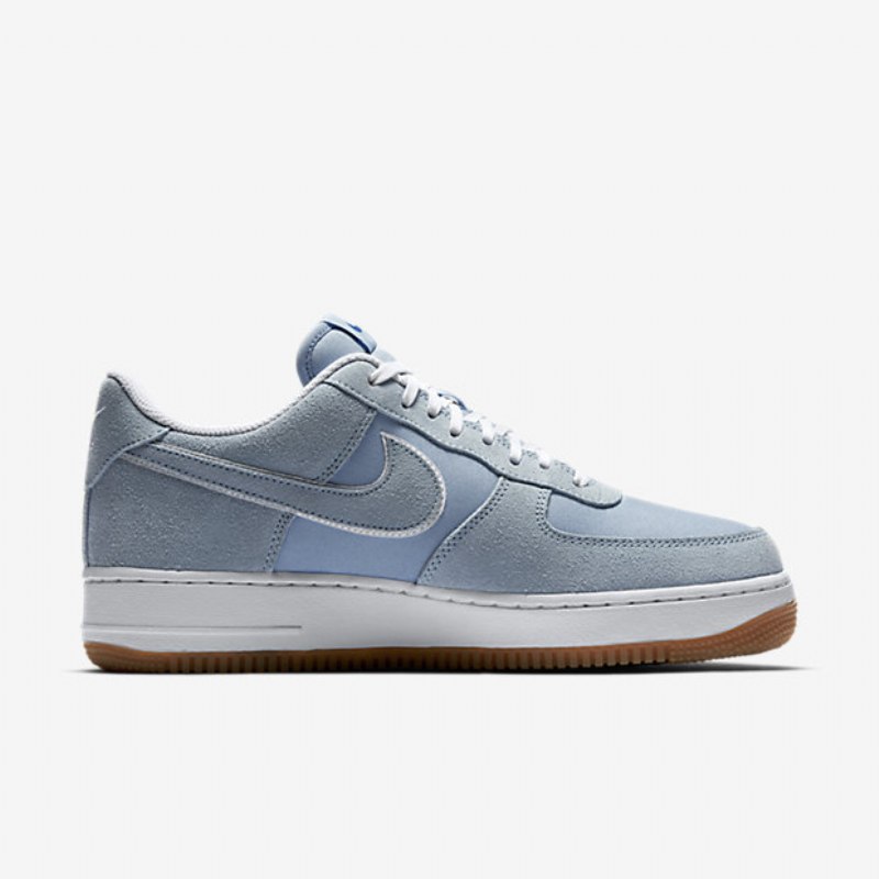 Nike Air Force 1 '07 Miesten Light Blue Armour White Gum Vaaleanruskea