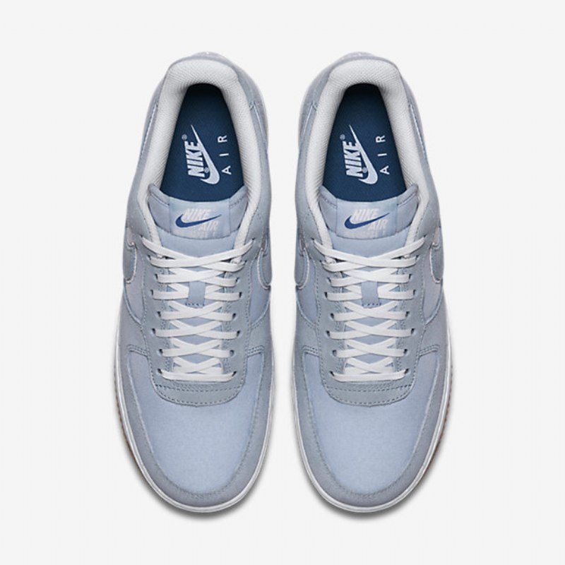 Nike Air Force 1 '07 Miesten Light Blue Armour White Gum Vaaleanruskea