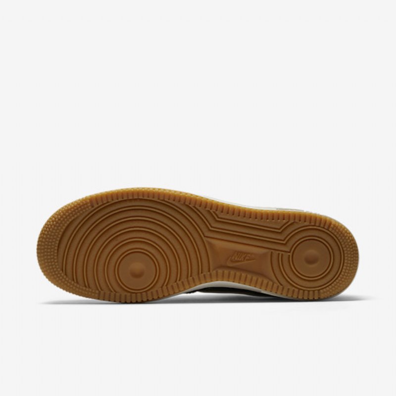 Nike Air Force 1 07 Miesten Lv8 Musta Punainen Action Purjekumi Vaaleanruskea Sail