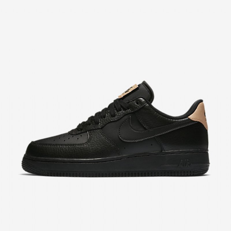Nike Air Force 1 07 Miesten Lv8 Musta Valkoinen Gum Vaaleanruskea