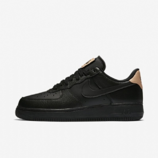 Nike Air Force 1 07 Miesten Lv8 Musta Valkoinen Gum Vaaleanruskea