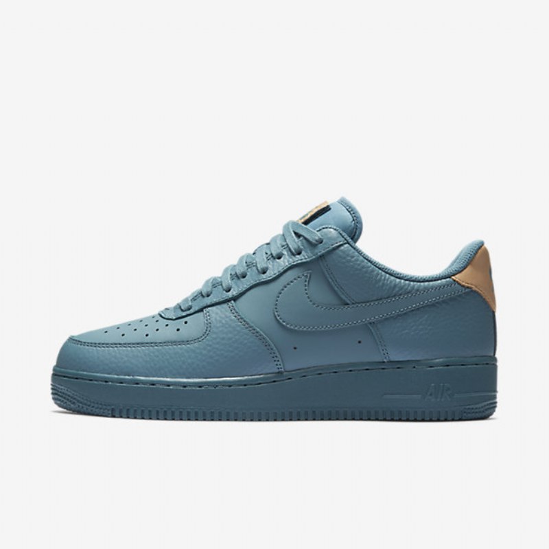 Nike Air Force 1 07 Miesten Lv8 Sininen Savustettu Valkoinen Gum Vaaleanruskea