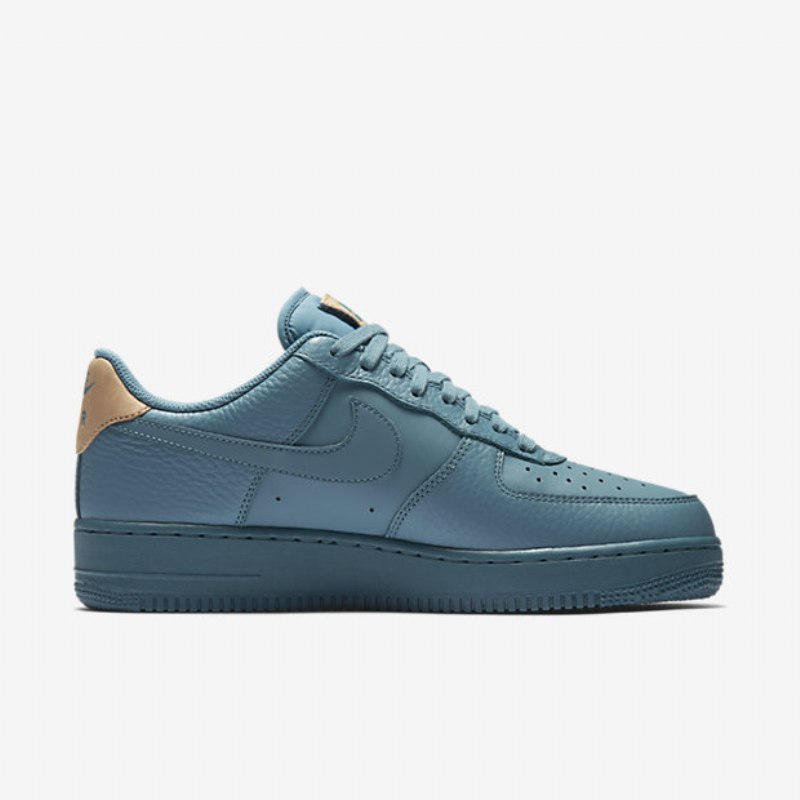 Nike Air Force 1 07 Miesten Lv8 Sininen Savustettu Valkoinen Gum Vaaleanruskea