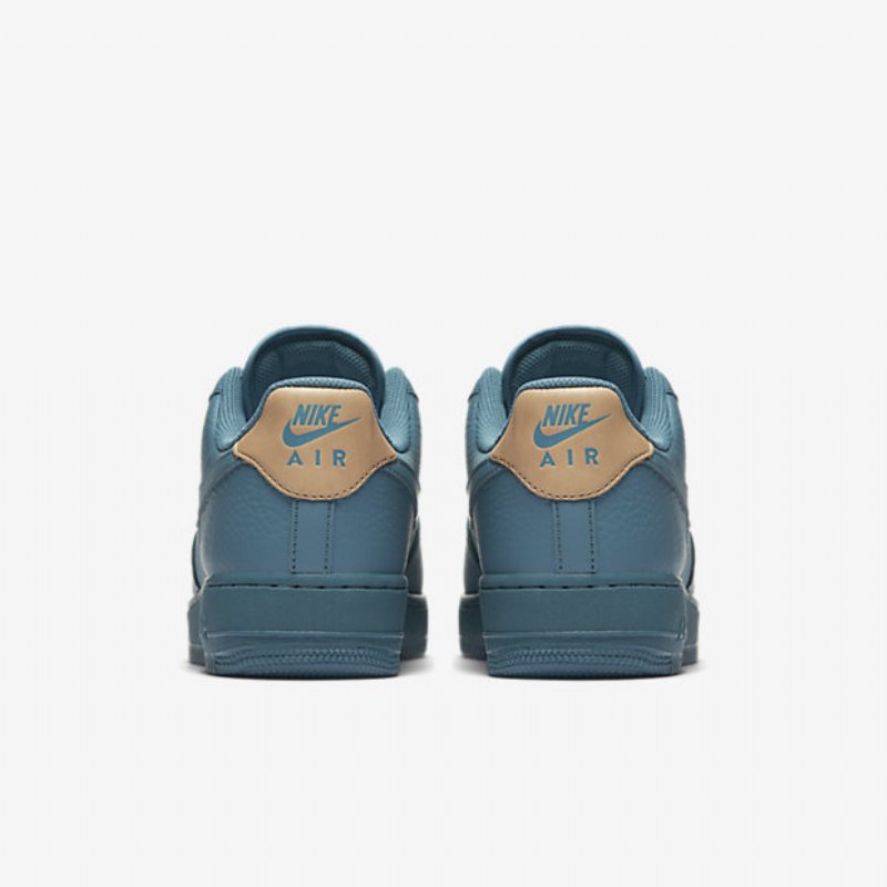 Nike Air Force 1 07 Miesten Lv8 Sininen Savustettu Valkoinen Gum Vaaleanruskea