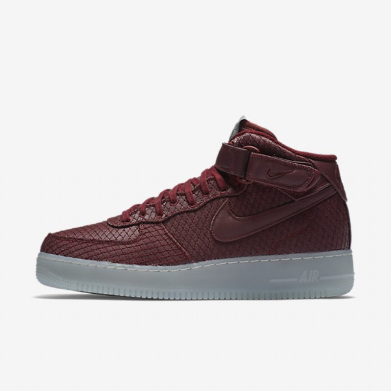 Nike Air Force 1 07 Mlv8 Miesten Musta Joukkue Valkoinen Metallihopea