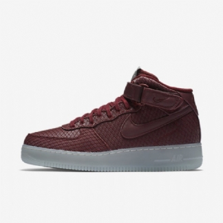 Nike Air Force 1 07 Mlv8 Miesten Musta Joukkue Valkoinen Metallihopea