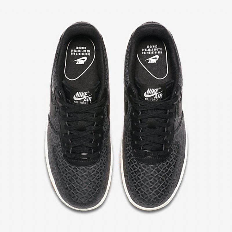 Nike Air Force 1 07 Premium Naisten Musta Purjehduskumi Ruskea Keskikokoinen