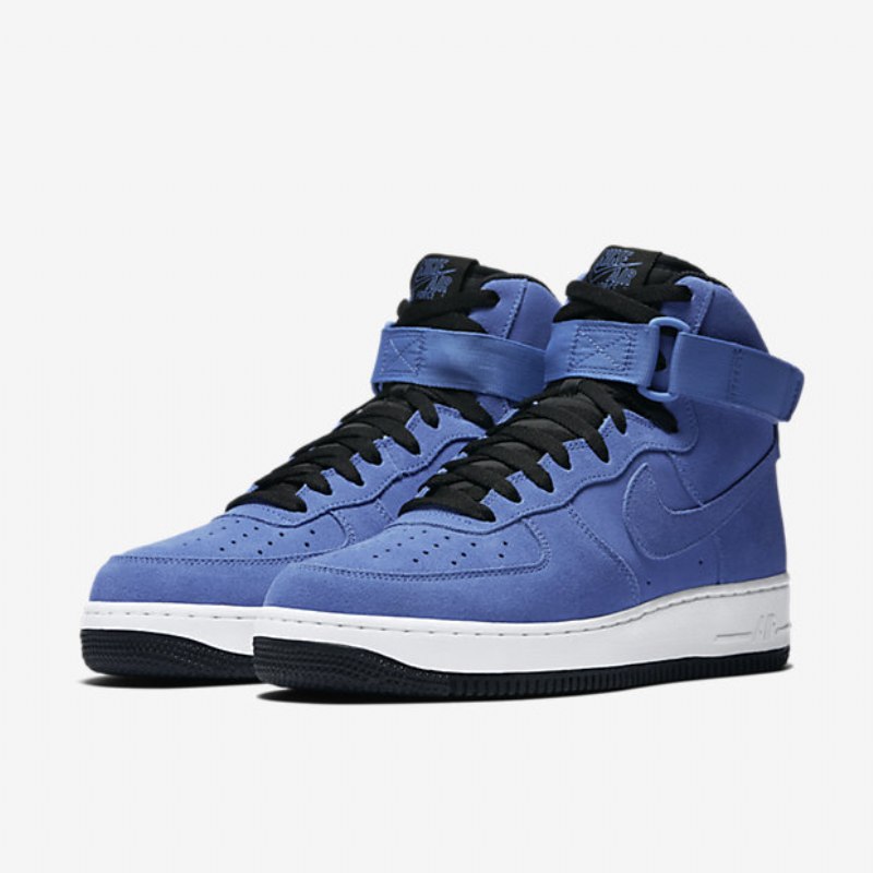 Nike Air Force 1 High 07 Miesten Sininen Comet Musta Valkoinen