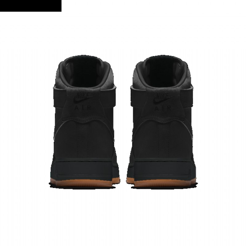 Nike Air Force 1 High Premium Miesten Musta Purukumi Keskiruskea