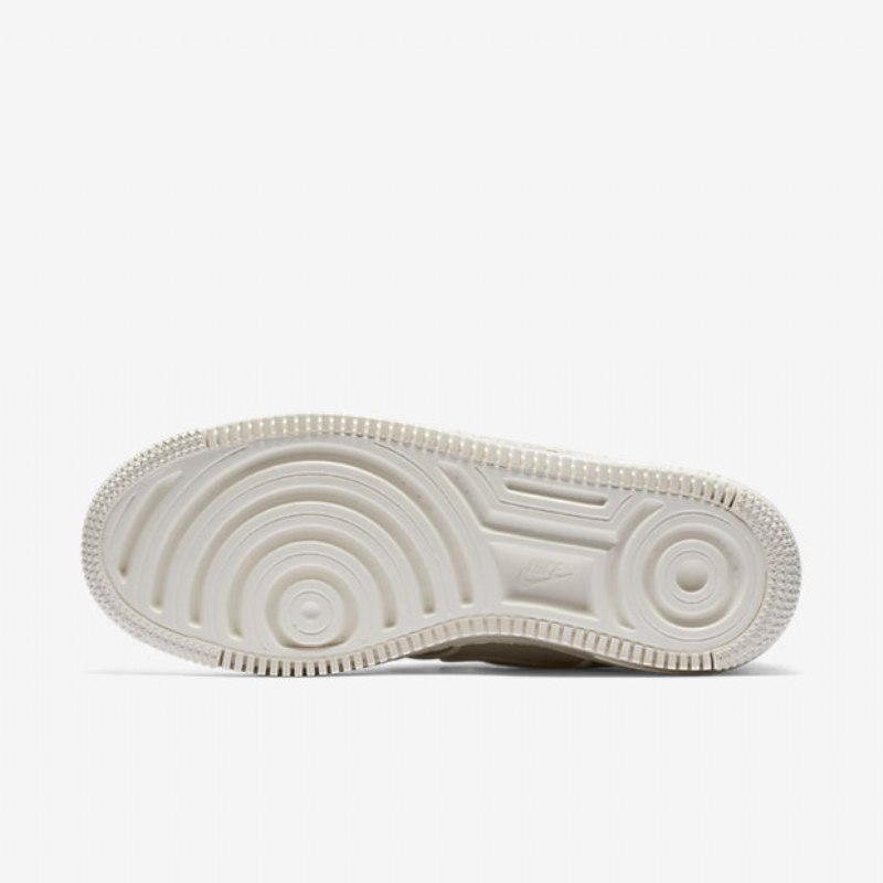 Nike Air Force 1 High Upstep Si Naiset Kaura Norsunluu Hopea Metalli