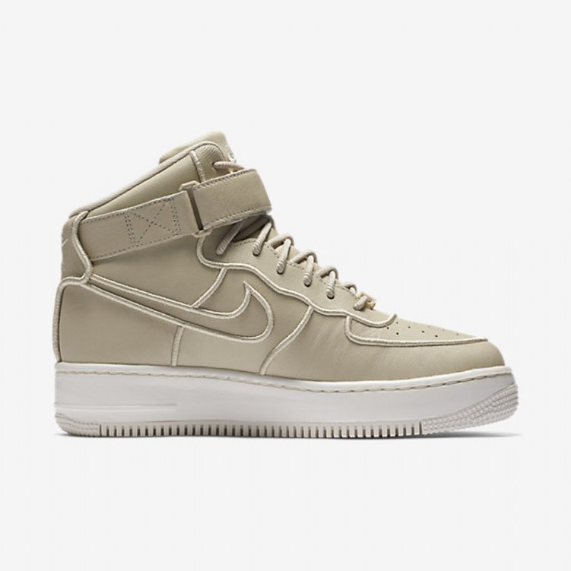 Nike Air Force 1 High Upstep Si Naiset Kaura Norsunluu Hopea Metalli