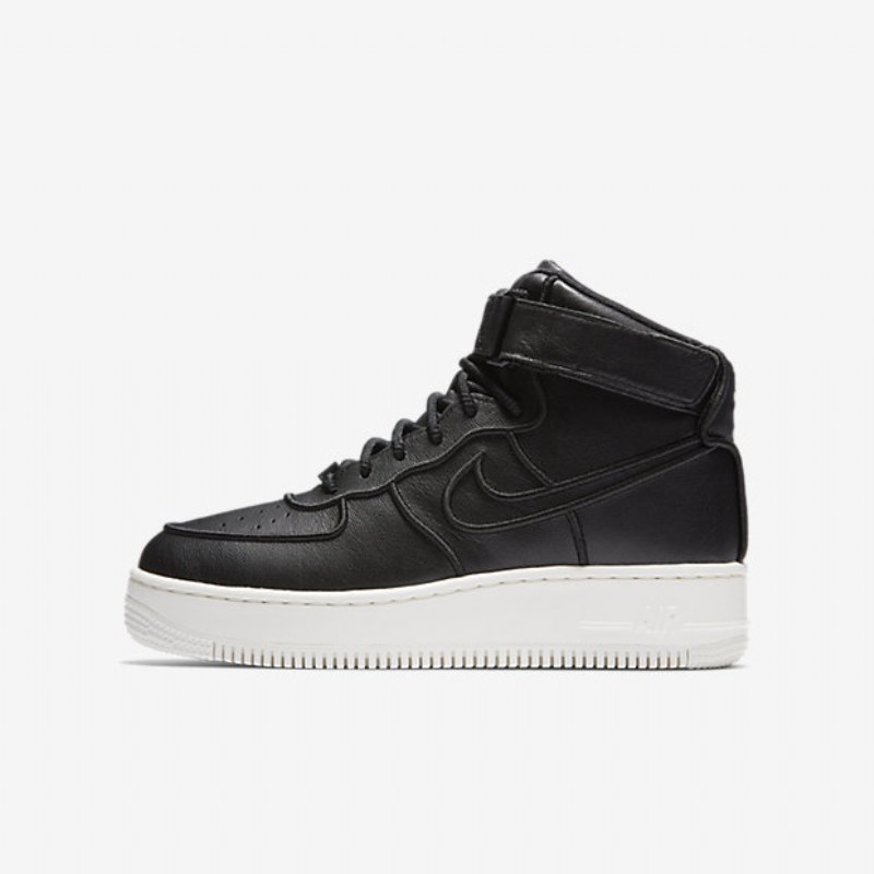 Nike Air Force 1 High Upstep Si Naisten Black Ivory