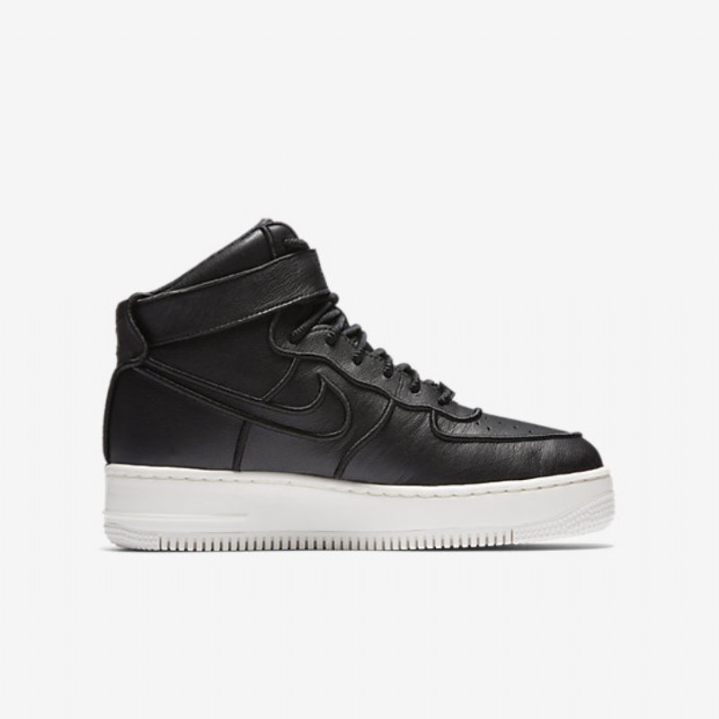 Nike Air Force 1 High Upstep Si Naisten Black Ivory
