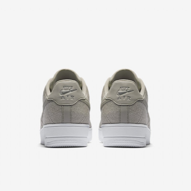 Nike Air Force 1 Low Miesten Flyknit String Valkoinen