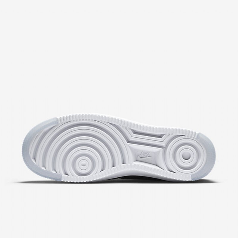 Nike Air Force 1 Low Naisten Flyknit Musta Valkoinen