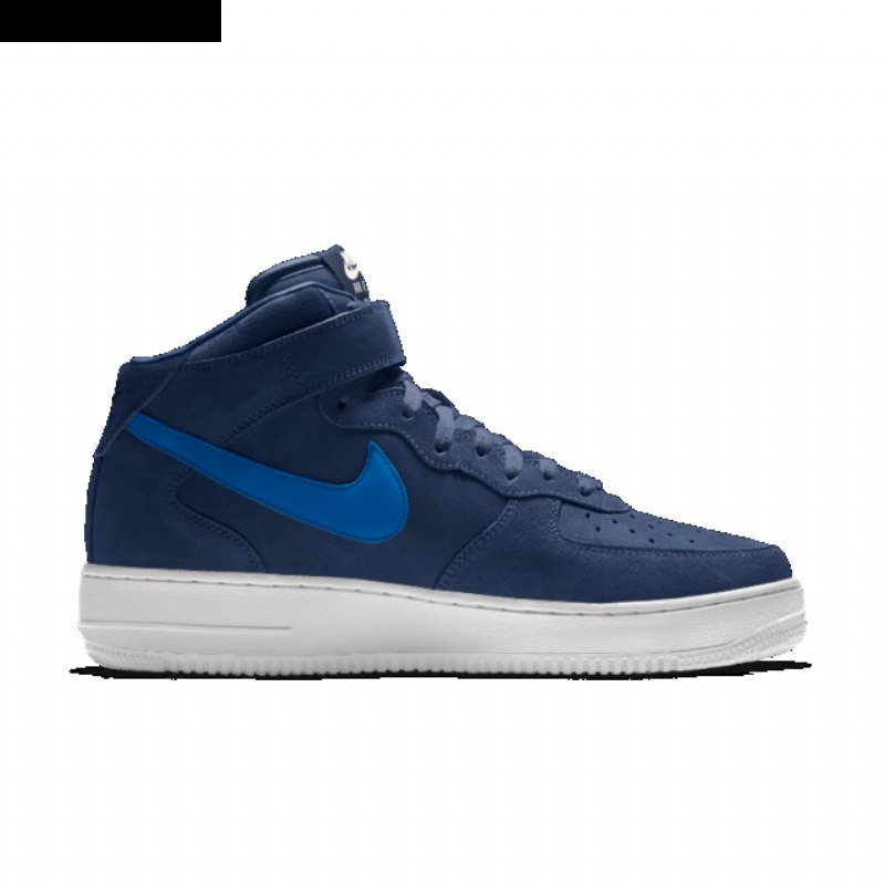 Nike Air Force 1 Low Premium Miesten Laivastonsininen Yöpurjehdusvalokuva Sininen