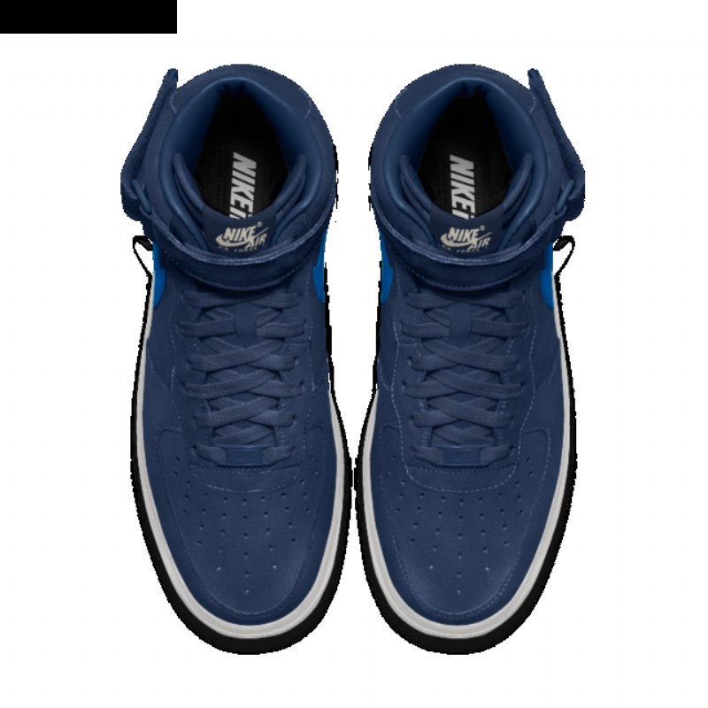 Nike Air Force 1 Low Premium Miesten Laivastonsininen Yöpurjehdusvalokuva Sininen